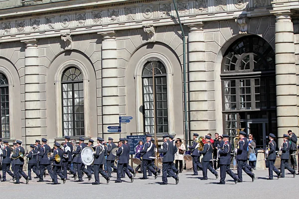 İsveç askeri orkestra — Stok fotoğraf