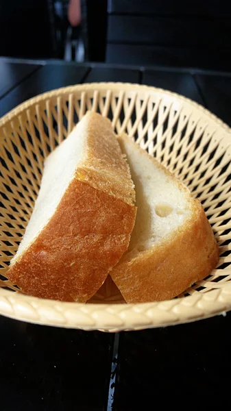 La texture du pain blanc — Photo