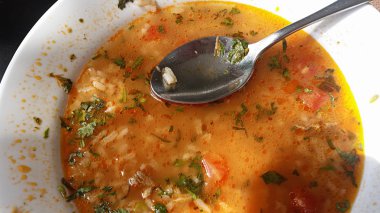 Kharcho. Ulusal Kafkas çorbası