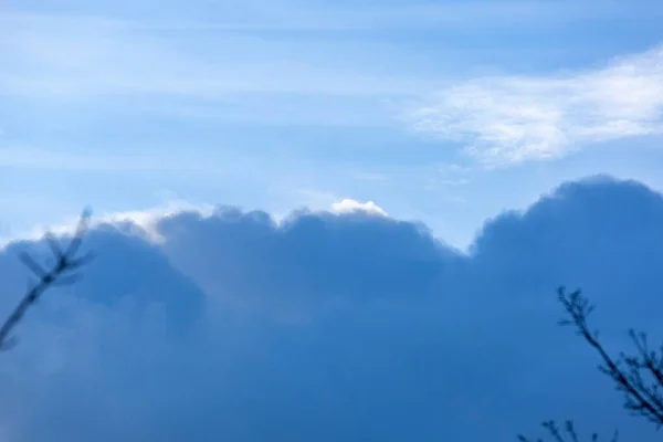 Malerische Strukturierte Wolken Himmel Tag — Stockfoto