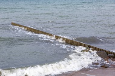 Rusya 'nın Kalininingrad bölgesinde, Baltık Denizi' nin suları