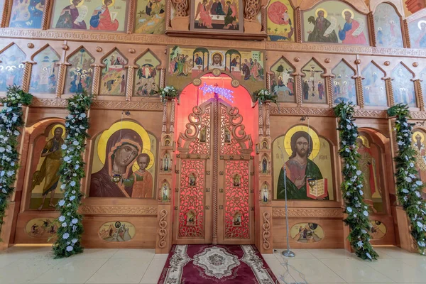 Zelenogradsk Russia Gennaio 2021 Interno Della Cattedrale Della Trasfigurazione Costruito — Foto Stock