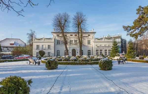 Yantarny Rusia Enero 2021 Edificio Del Hotel Schloss Balneario Báltico — Foto de Stock
