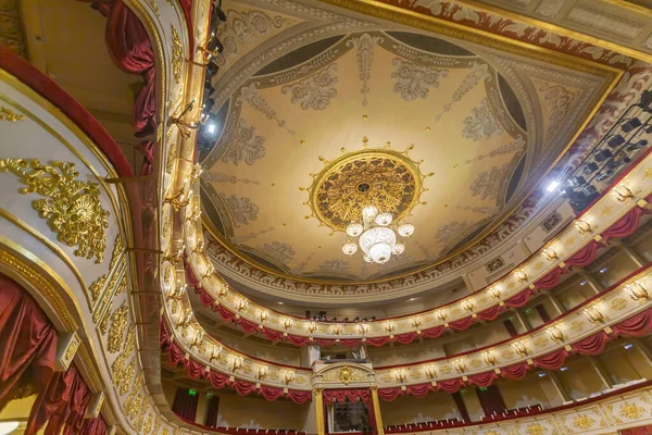 Moscow Russia April 2021 Interior Historic Performance Hall State Academic — Stock Photo, Image