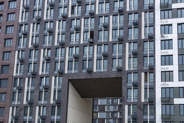 Multi Storey Residential Building Built According City Housing Renovation Program — Foto de Stock