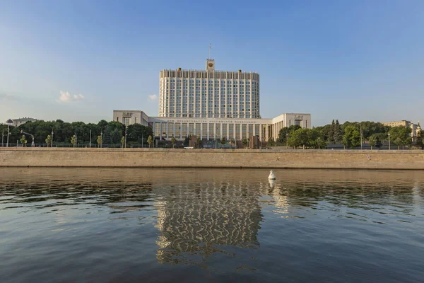 Москва Россия Июля 2021 Года Белый Дом Правительства Российской Федерации — стоковое фото