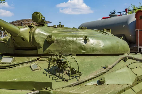 Krasnogorsk District Moscow Region Russia July 2021 Rare Retro Tank — Stock Photo, Image