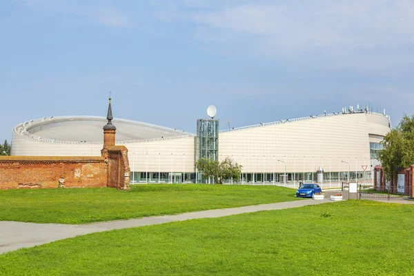 Kolomna Rússia Agosto 2021 Exterior Moderno Centro Patinação Velocidade Construído — Fotografia de Stock