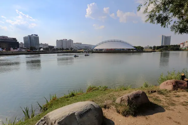 La ville de Minsk, Biélorussie — Photo