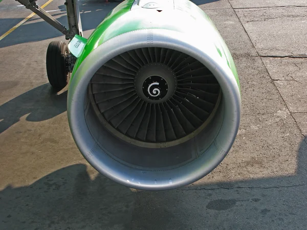 The engine of the plane — Stock Photo, Image