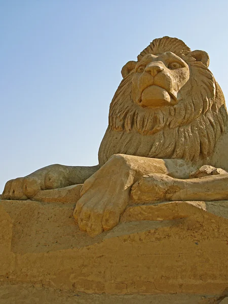 Escultura de areia — Fotografia de Stock