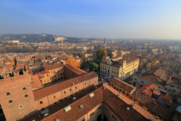 Verona, İtalya - yukarıdan görünüm — Stok fotoğraf