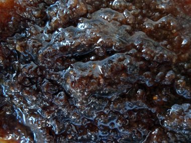 Texture. Feijoa jam