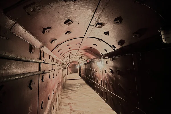 Old bunker\'s corridor