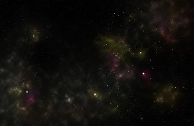 renkli arka plan od derin uzay yıldız alanı