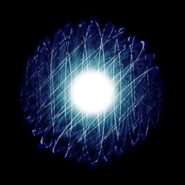 Top enerji tam renkli ve köpüklü