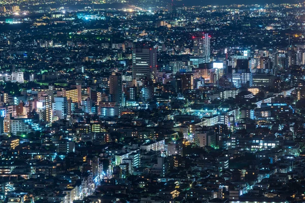 Tokyo nacht uitzicht vanaf metropolitan overheidsbureau — Stockfoto