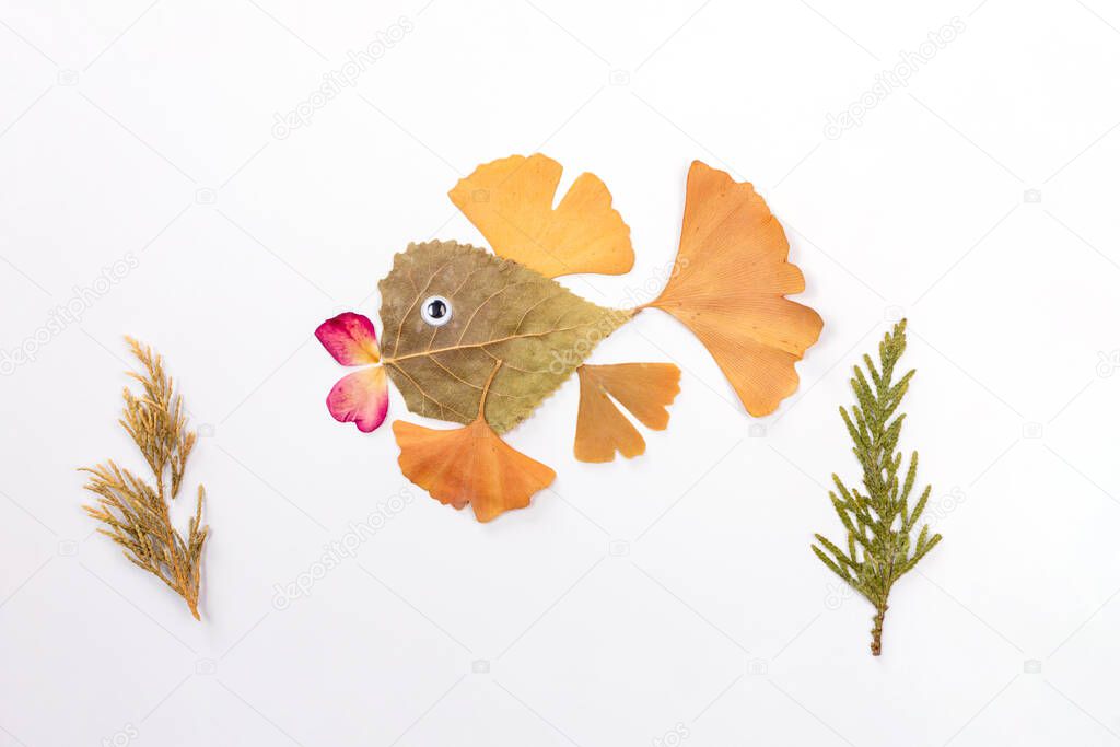 craft leaf autumn, nature art
