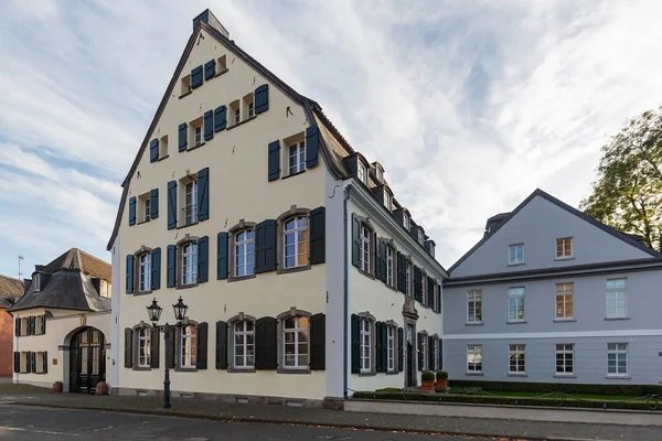 Krefeld Uerdingen Blick Auf Neuhofs Haus Den Ehemaligen Vierflügeligen Hofkomplex — Stockfoto