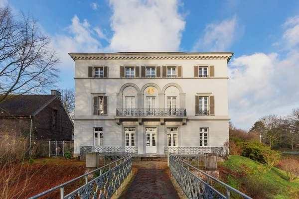 Krefeld Nahaufnahme Vor Dem Haus Sollbrüggen Dem Heute Eine Musikschule — Stockfoto