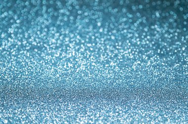 Soyut desenli, ışıl ışıl, mavi defocus ışıkları arka plan, seçici odaklanma. Yüksek kalite fotoğraf