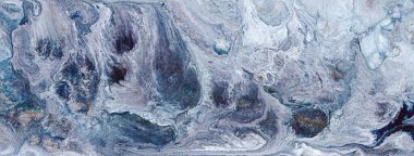 Mavi denizcilik renklerinde soyut dokulu akrilik sıvı arkaplan. Yüksek kaliteli illüstrasyon