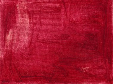 Çadır bezi arkaplanındaki soyut kırmızı renkte boyalar