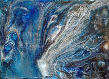 Soyut sıvı akrilik mavi arka plan. Yüksek kaliteli illüstrasyon