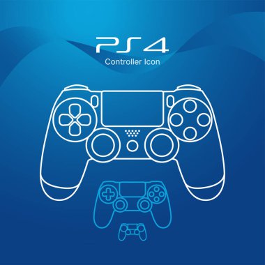 Ps4 Controller Free Vector Eps Cdr Ai Svg Vector Illustration Graphic Art