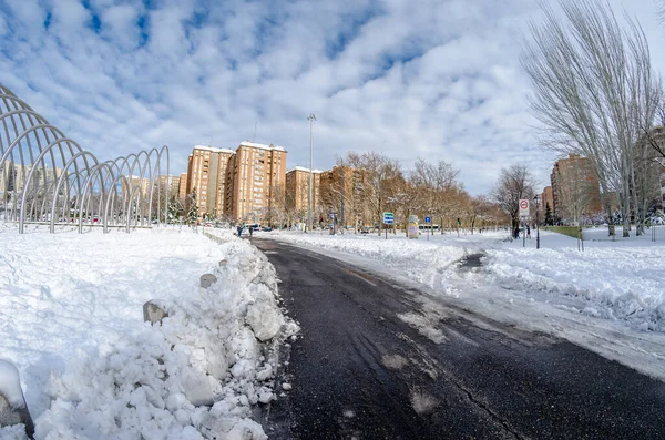 Madrid Spanien Januar 2021 Blick Auf Die Von Andreu Alfaro — Stockfoto