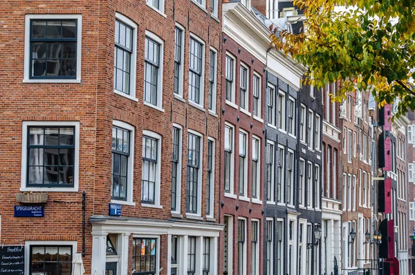 Amsterdam Nederland November 2018 Stedelijk Landschap Typisch Nederlandse Architectuur Amsterdam — Stockfoto