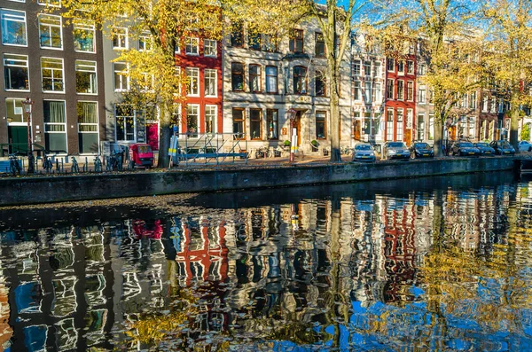 Amsterdam Nizozemsko Listopadu 2018 Městská Krajina Amsterdamu Nizozemsko — Stock fotografie