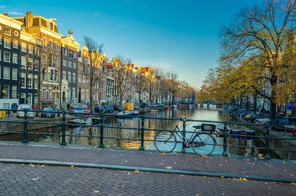 Amsterdam Netherlands November 2018 Urban Landscape Amsterdam Netherlands — Stock Photo, Image