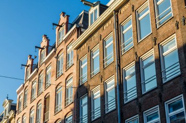 Amsterdam, Hollanda 'da tipik Hollanda mimarisi