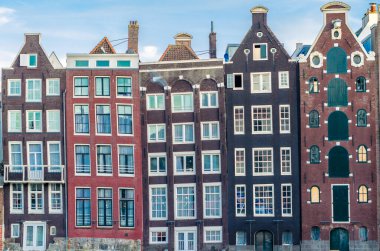 Amsterdam, Hollanda 'da tipik Hollanda mimarisi