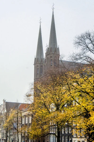 Buitenaanzicht Van Een Kerk Amsterdam Nederland — Stockfoto