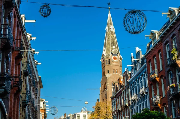 Außenansicht Einer Kirche Amsterdam Niederlande — Stockfoto