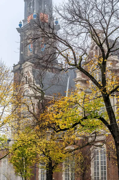 Buitenaanzicht Van Een Kerk Amsterdam Nederland — Stockfoto