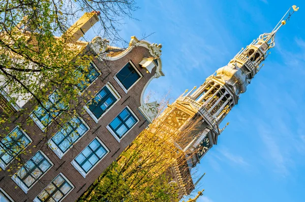 Buitenaanzicht Van Een Kerk Amsterdam Nederland — Stockfoto