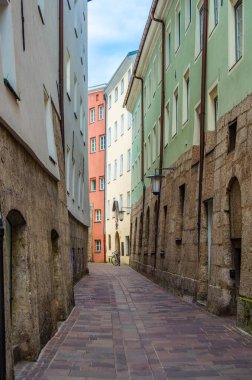 Innsbruck, Avusturya 'da Tipik Tipik Tipik Mimari
