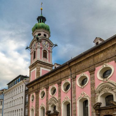 Innsbruck, Avusturya 'da Tipik Tipik Tipik Mimari