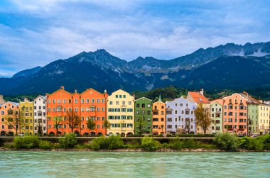 Innsbruck, Avusturya 'da Tipik Tipik Tipik Mimari