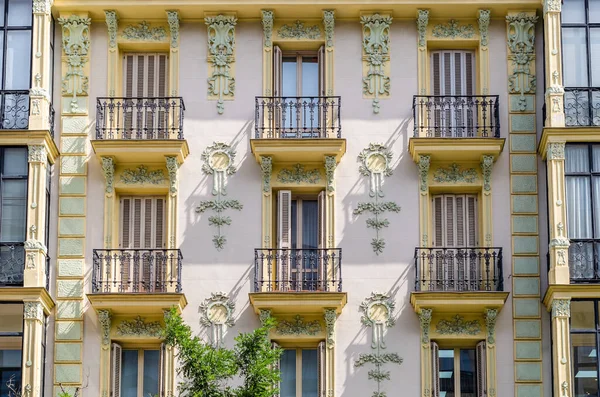 Urban Scene Architecture Detail Madrid Spain — Stock Photo, Image