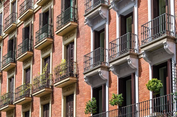 Міська Сцена Архітектурні Деталі Мадрида Іспанія — стокове фото