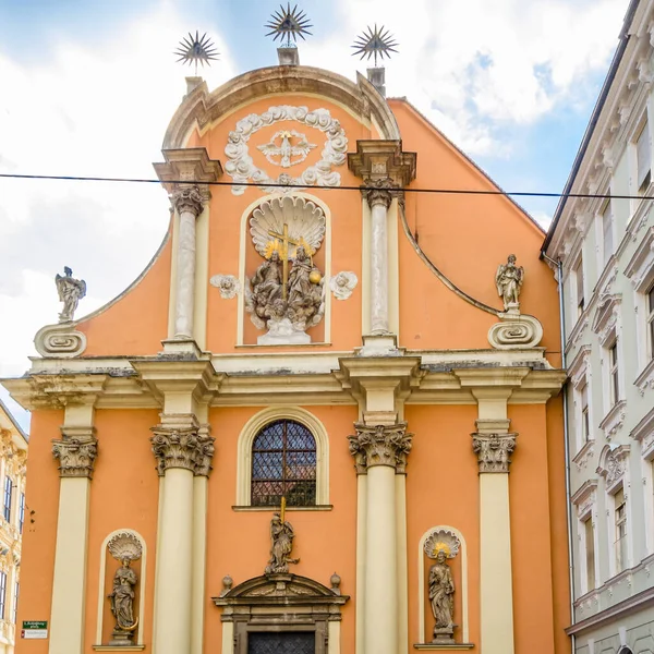 Religiöse Architektur Ansicht Einer Kirche Graz Österreich — Stockfoto