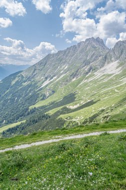 Nordkette 'deki dağlık arazi, Avusturya' nın Innsbruck kentinin hemen kuzeyinde, Karwendel 'deki dört büyük dağ zincirinin en güneyinde yer almaktadır.