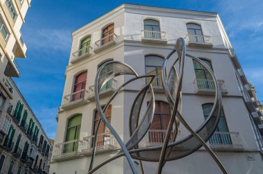 MALAGA, İspanya - 26 Ocak 2020: 