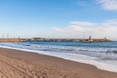 VILLAJOYOSA (LA VILA JOIOSA), İspanya - 20 Ocak 2023: Villajoyosa, Alicante ili, Valencia Topluluğu, İspanya