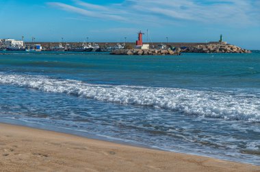 VILLAJOYOSA (LA VILA JOIOSA), İspanya - 20 Ocak 2023: Villajoyosa, Alicante ili, Valencia Topluluğu, İspanya