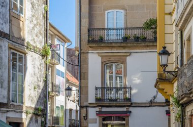 İspanya 'nın kuzeybatısında, Galiçya' nın bir bölgesi olan Noya 'da mimarlık.